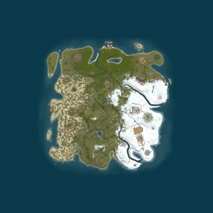 Map of PvE Testserver