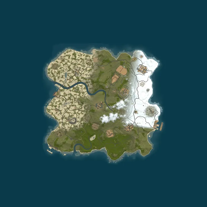 Map of [AR/EN] KSA & UAE